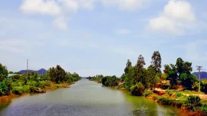 Kênh thuỷ lợi ở Kiên Giang